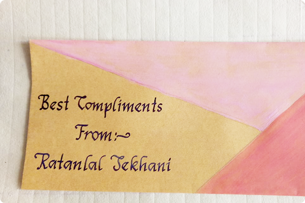 Customised Handwritten Cards
